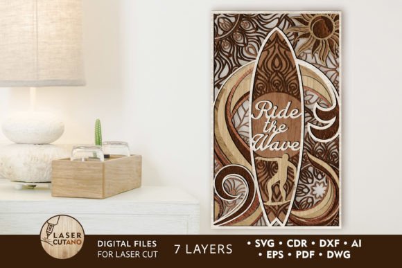 Download Surfboard Wooden Wall Art Decoration - Wall art decoration Collection