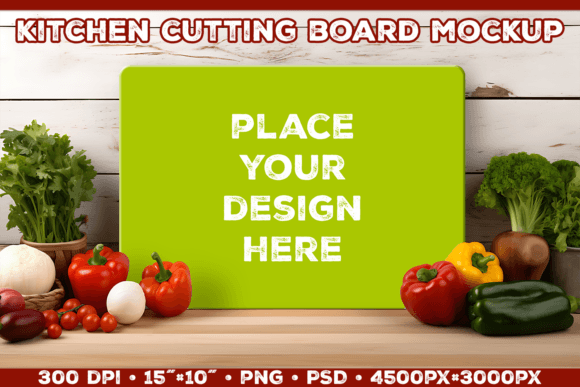 Download Kitchen Cutting Board Mockup - Board Collection