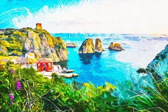 Download Italy Tropical Painting - Painting Collection