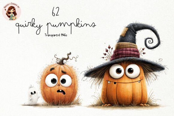Download Quirky Halloween Pumpkins PNG Clipart - Pumpkins Collection