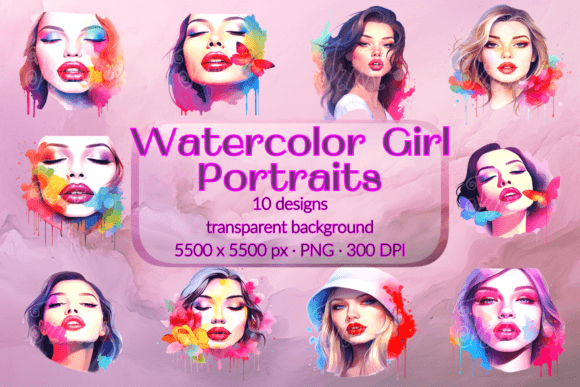 Download Fashion Illustration Watercolor Painting - Painting Collection
