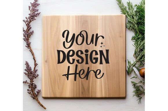Download Christmas Kitchen Cutting Board Mockup 8 - Board Collection